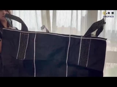 کیسه های فله ضد الکتریسیته ساکن FIBC CROHMIQ آبی / سفید برای پودر شیمیایی خطرناک