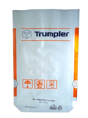 خرید کیسه های دریچه ای PE پایین بلوک جانبی برای بسته بندی چرک ، تا ظرفیت 110LBS online manufacture