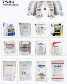Surface anti slide fertilizers / foodstuff / salt PE valve bags automatically close itself