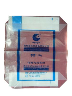 خرید سیمان / کود / دینامیت کیسه های دریچه شفاف از مواد HDPE online manufacture