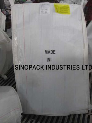 خرید ضد استاتیک CROHMIQ آبی / سفید FIBC 1 تن کیسه های فله بدون چربی و بدون زمین online manufacture