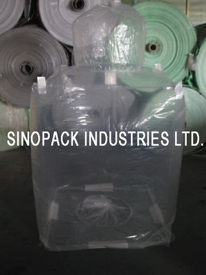 خرید ضخامت شفاف 3 میل 6 میل فرم مناسب PE Big Bag Liner LLDPE/LDPE online manufacture
