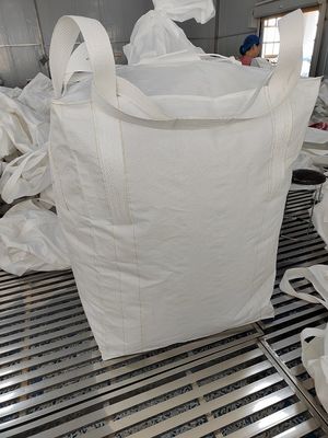 خرید 100٪ پلی پروپیلن نوجوانی درجه غذایی FIBC طراحی شده با 6 حلقه بلند و گزینه Duffle Top online manufacture