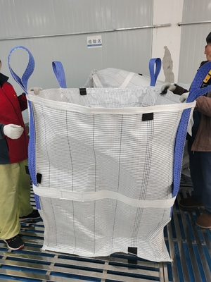 Double Stitch Polypropylene Breathable Baffle Bulk Bag Ventilated 2 Ton