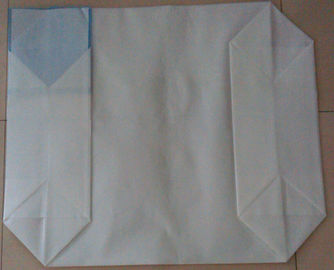 Surface anti slide fertilizers / foodstuff / salt PE valve bags automatically close itself