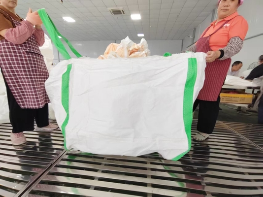 درجه غذایی FIBC 1000kg SWL با 36x36in اندازه پایین