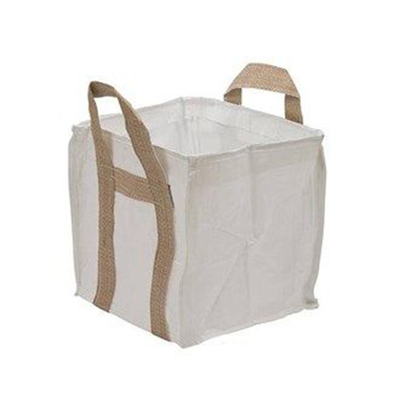 UN Big Bag 1000kg ظرفیت با حلقه های گوشه ای و حلقه های آبی